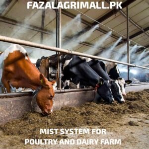 Mist Shower Cooling System For Poultry And Dairy Farms