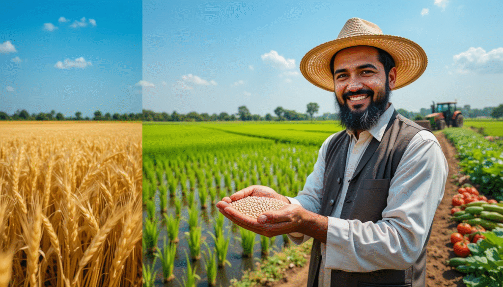 Best Hybrid Seeds for High Yield in Wheat, Rice, and Vegetables