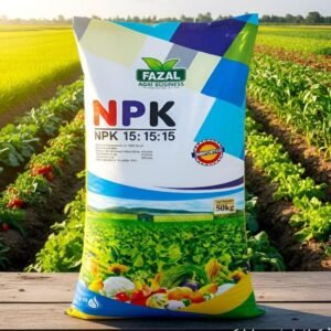 Fazal Agri Business NPK 15-15-15 Balanced Granular Fertilizer – 50kg Bag